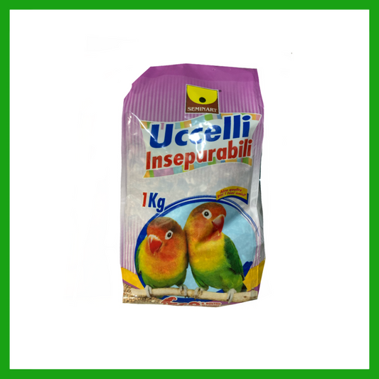 MANGIME PER INSEPARABILI E PARROCCHETTI