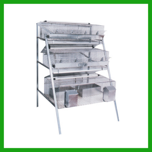 GABBIA CONIGLI 3 PIANI K244