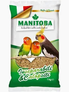 FOOD FOR LOVEBIRDS AND PARAKEETS